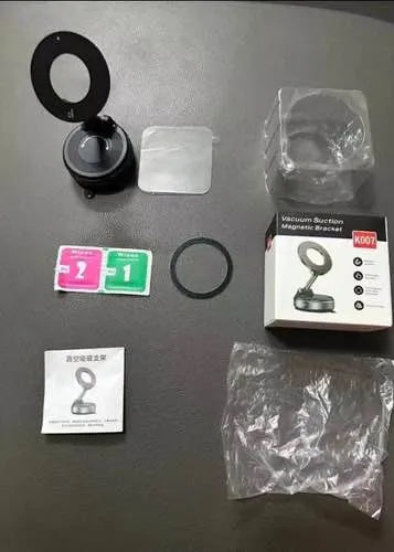 360° Magnetic Car Phone Holder with Strong Suction Base