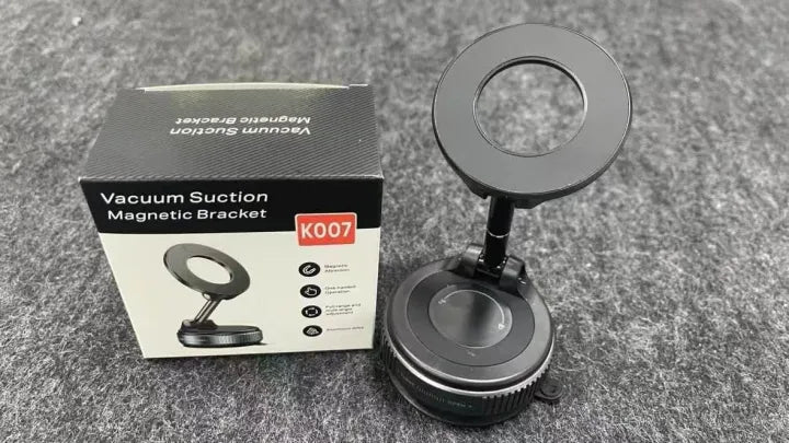 360° Magnetic Car Phone Holder with Strong Suction Base