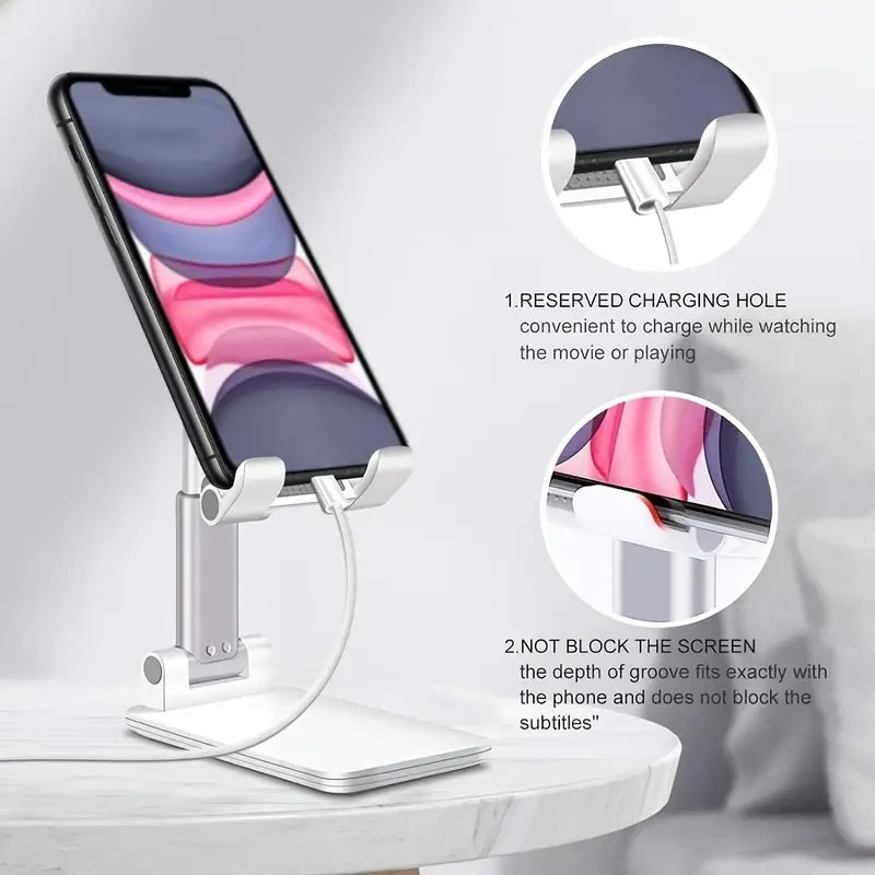 Mobile & Tablet Holder | Adjustable & Foldable